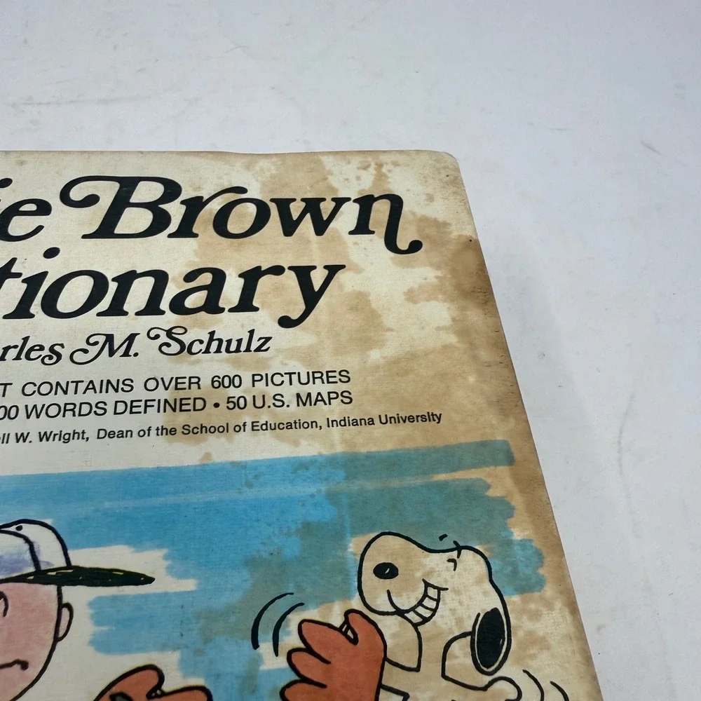 VTG 1973 Charlie Brown Dictionary Complete 8 Volume Set Charles M Schulz Peanuts